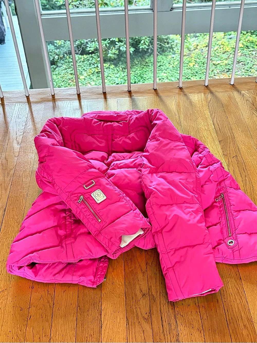 Bogner Pink Puffer Jacket
